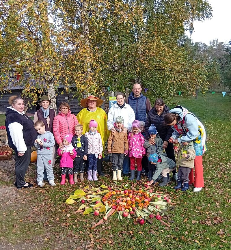 Krāšņie rudens svētki Dagdas pilsētas  PII “Saulīte” Andrupenes grupā “Zīļuki”