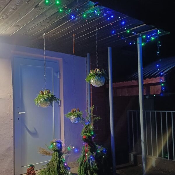 Ziemassvētku rotā.