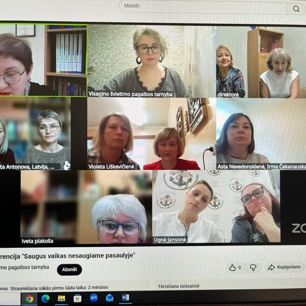 Piedalīšanās starptaustiskajā pedagoģiskajā konferencē. /19.11.2025.