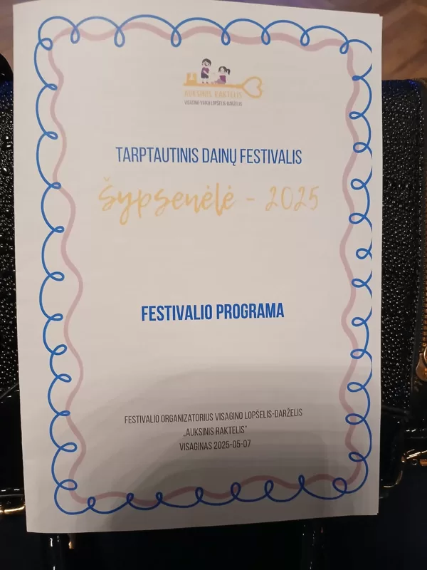 Starptautiskie pirmsskolas izglītības iestāžu dziesmu svētki ,,Smaids"/07.05.2025.