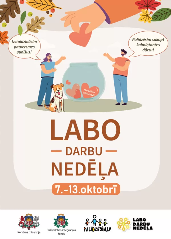 Labo darbu nedēļa ( 7. - 13. oktobris) #LaboDarbuNedela