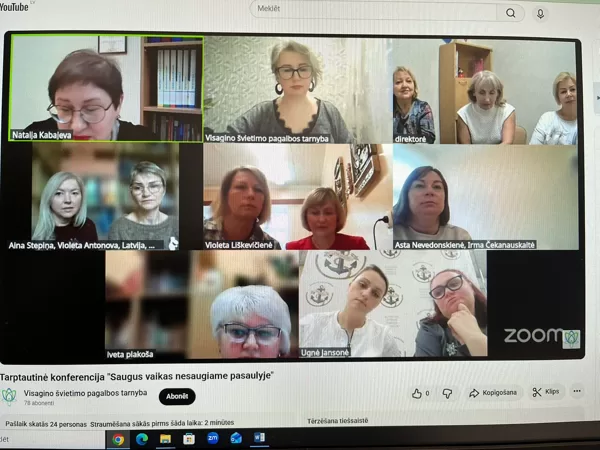 Piedalīšanās starptaustiskajā pedagoģiskajā konferencē. /19.11.2025.
