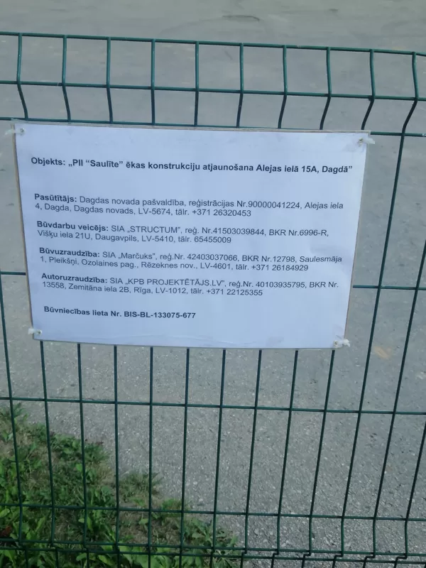REMONTDARBI 2021.gada vasarā