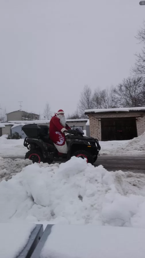 Eglītes iedegšana. / 13.12.2023.